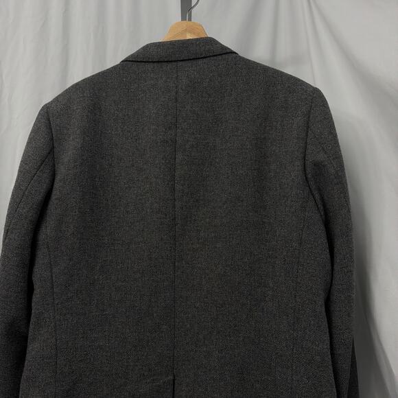 J Crew Ludlow Moon Wool Blazer Mens 42R Gray Tweed Sport Coat Preppy 2 Button - Picture 13 of 13